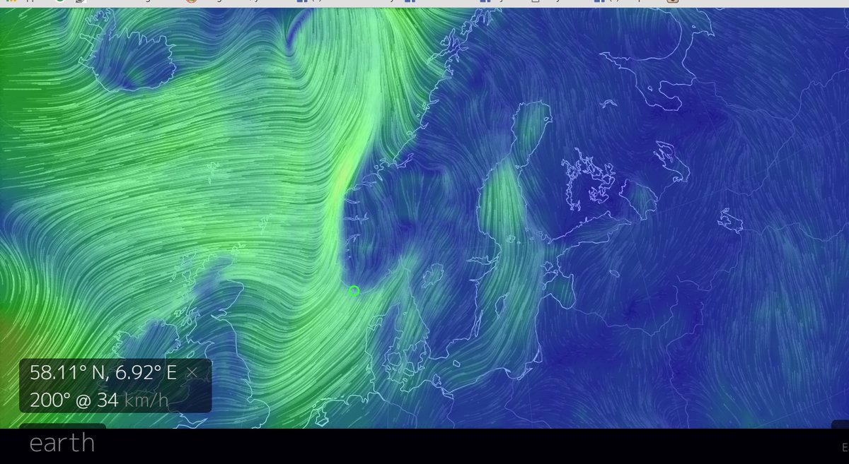 spindanger's tweet photo. Mye gøy på gang; overflatevind langs kysten vår! Skjermprint fra min PC nå kl. 11:30
#Surfacewind #Overflatevind https://t.co/3P61gMiEOa