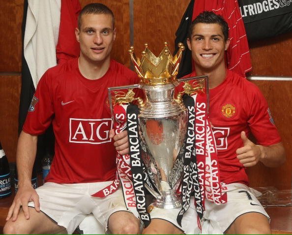 TheUtdReview's tweet photo. Breaking news: Manchester United legend Nemanja Vidic has announced his retirement from football. https://t.co/dylYju7dQg