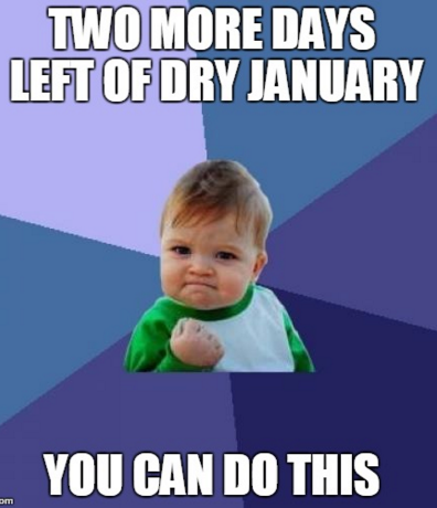 wellpharmacy's tweet photo. If you've cut out the booze for Dry January, well done! There's only two more days to go... #MakeOneSmallChange https://t.co/gIdwiUafhj