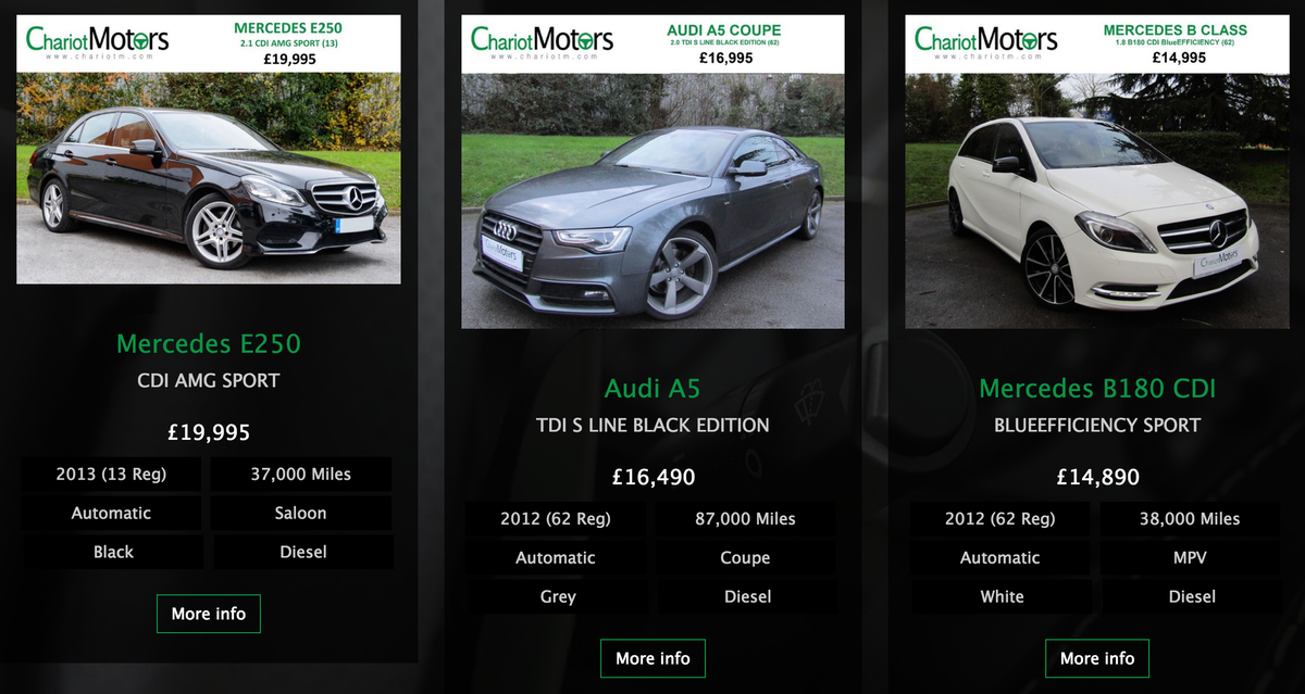 ChariotMotors's tweet photo. OUR ONLINE SHOWROOM CAN BE VISITED AT... 

https://t.co/Nnv89Uj1tb

ALL OUR VEHICLES CAN BE SEE HERE. https://t.co/1QrDNbSYiE