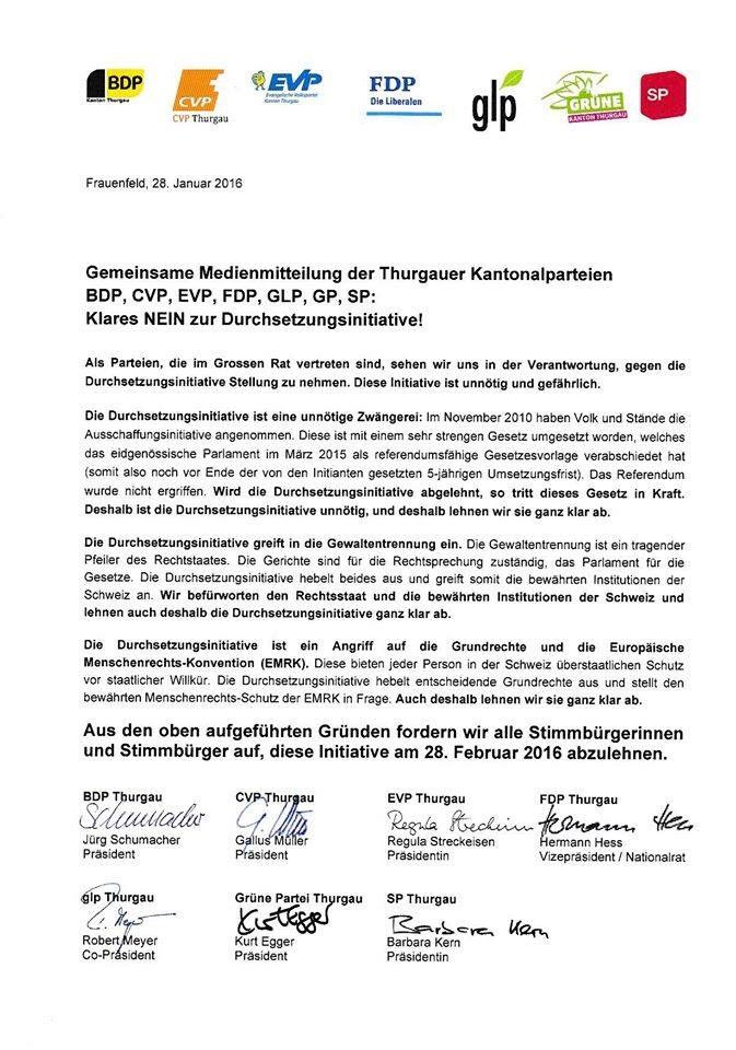 JosuaBruehwiler's tweet photo. ยซ#DSI ist ein Angriff auf die Grundrechte...ยป #tgunited #DSInein #Abst16 @DSI_Nein @demokratie_ch @Kanton_Thurgau https://t.co/3gR7R9OIRU