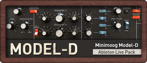 clustersound's tweet image. Out now! Model-D, an inspiring #Ableton Live Pack based on the legendary Minimoog Model-D. goo.gl/ZQi2ED