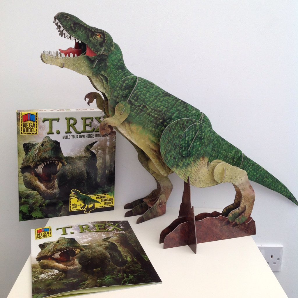 etspeaksfrom's tweet photo. Absolutely love this T Rex dinosaur from @carltonbooks loving it! https://t.co/FVfTKfM21L