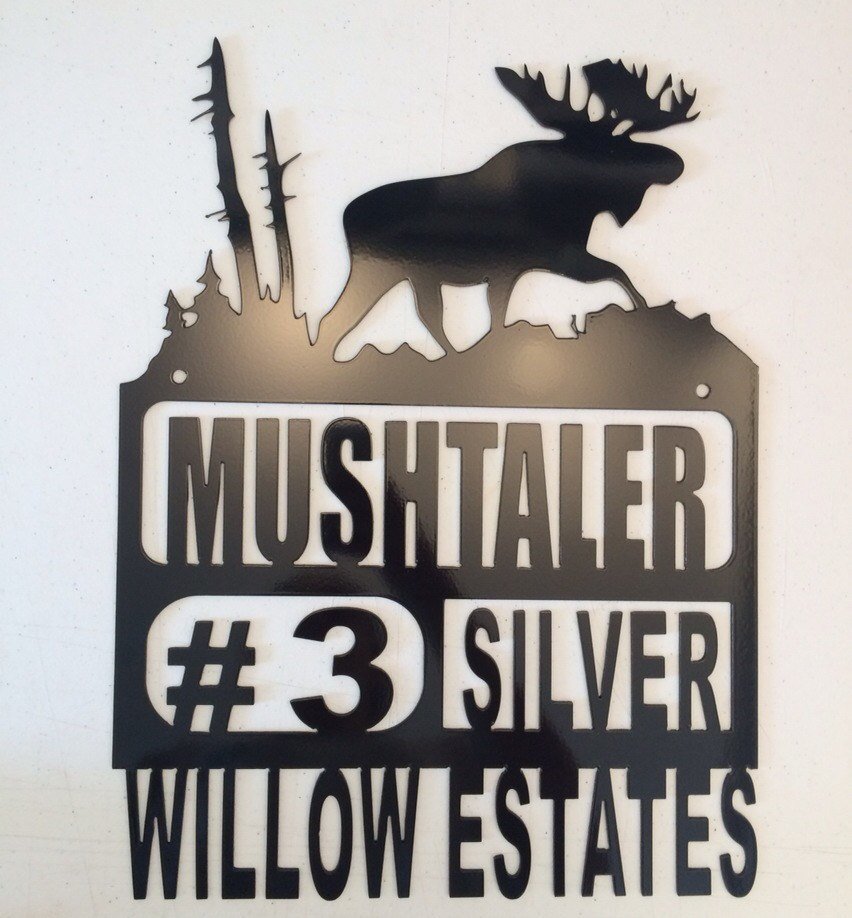 marxieGirl's tweet image. Custom Metal Address Sign Personalized, moose address sign etsy.me/1MqMNcg #EtsySocial #CustomHouseSign