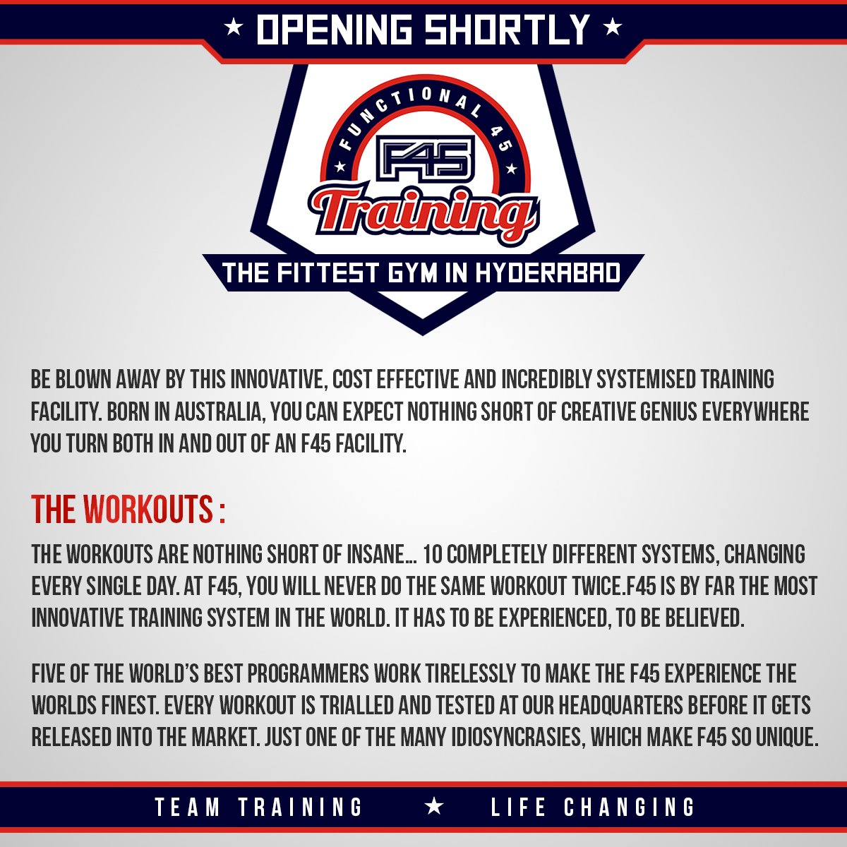 F45 Gachibowli On Twitter F45 Training S Unique Features F45 Gachibowli On Twitter F45 Training S Unique Features