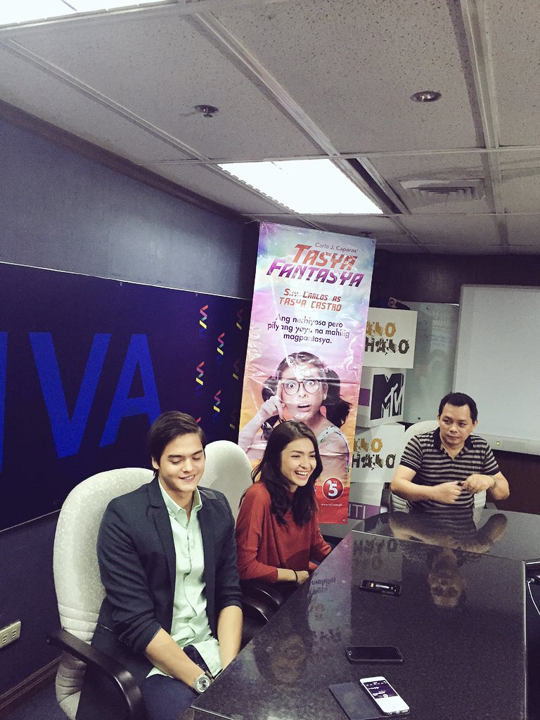 TV5manila's tweet image. Shy: "Ideal leading man si @MarkNeumann05. Inaalagaan niya ko sa set. 😍" #MarShy