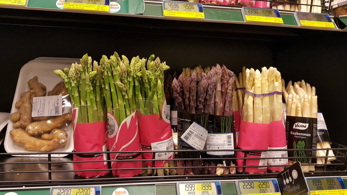 Asparagus..trio :) #spargel #asparagus #asperges #kuşkonmaz #アスパラガス h