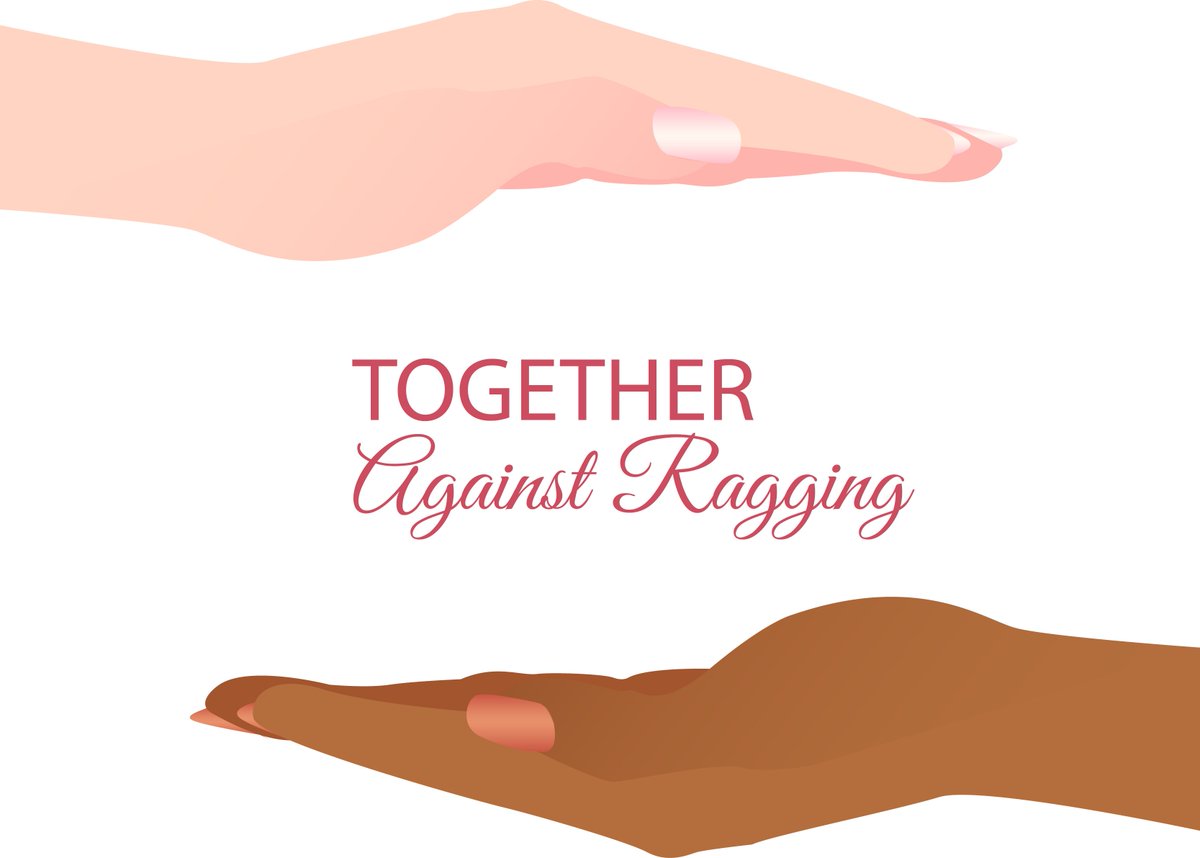 RaggingFree's tweet photo. Let us stand united against the menace called #ragging!
#SayNo2Ragging https://t.co/726QRvmqdX