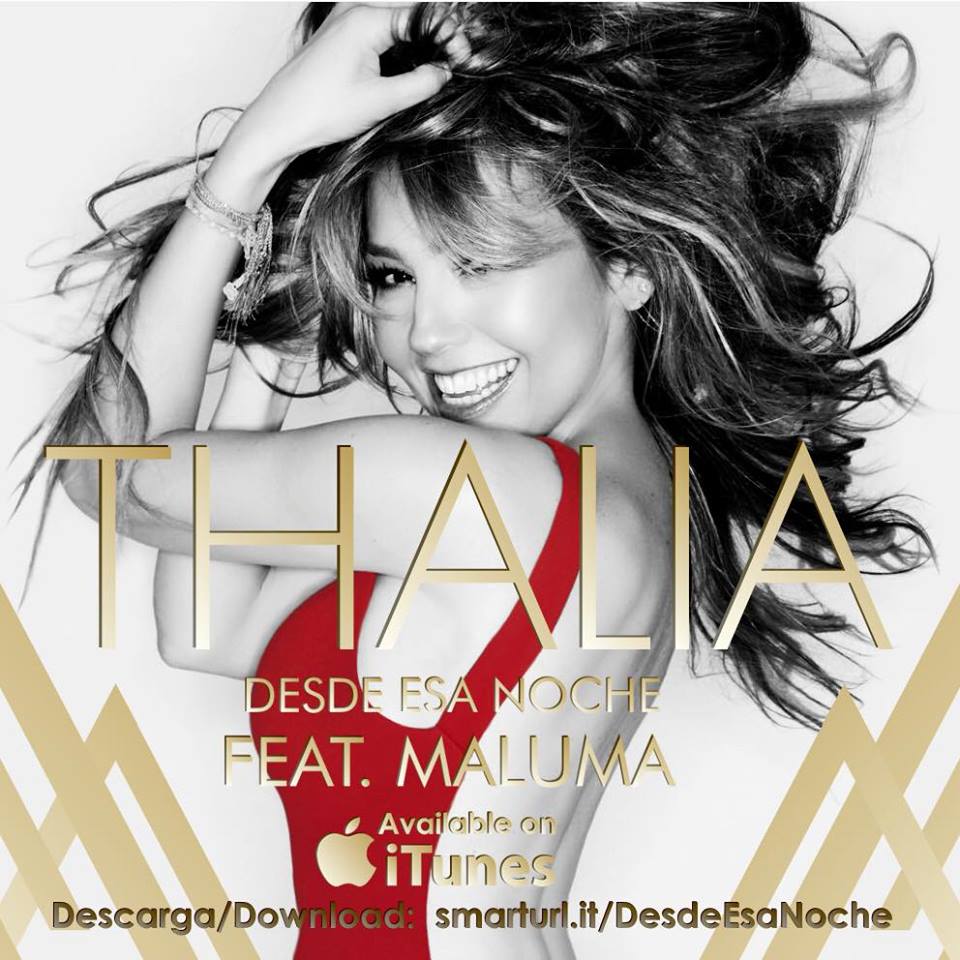 culturaocio's tweet photo. .@thalia estrena nuevo single con @maluma: 'Desde esa noche' https://t.co/5pfZwBlgIZ ¡Escúchalo ya! https://t.co/mcZ0Z3kro3