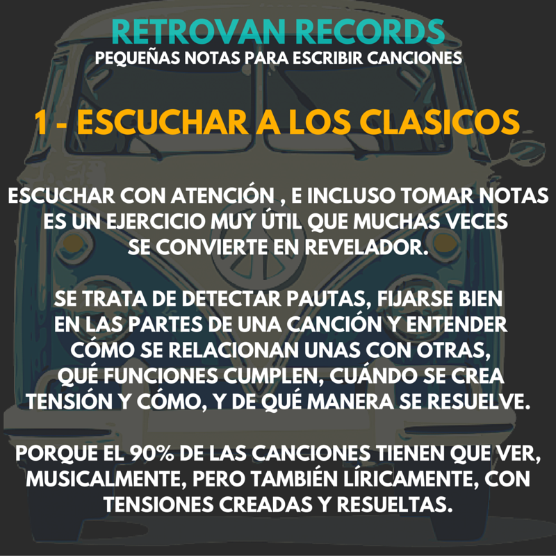 RetrovanRecords's tweet image. Durante este día compartiremos 10 #Tips simples para escribir #canciones. 
Vamos, animensé!