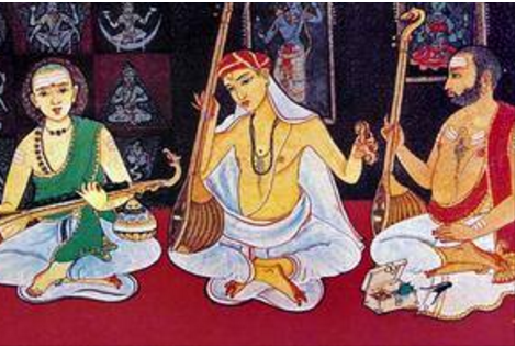 #TyagarajaAradhana  of saint composer Tyagaraja. Carnatic musicians from all over the world descend & pay homage.