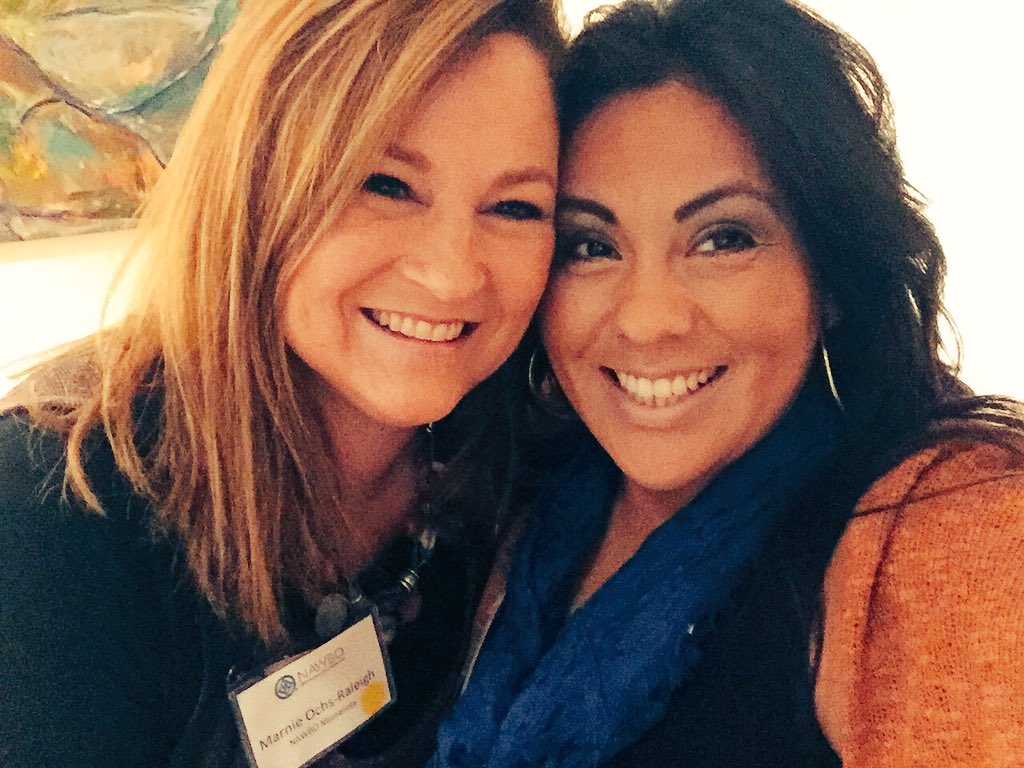 MargMarieB's tweet photo. @Marnieraleigh and I causing a ruckus. #NAWBO #nawbosisters #digitalbabes https://t.co/A9ozzd4Jia