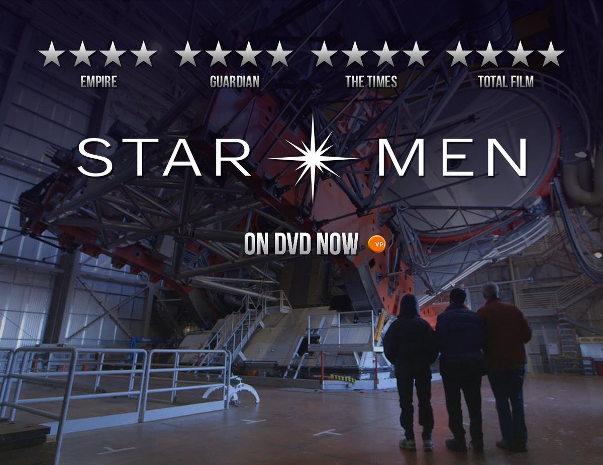 StarMenMovie's tweet photo. Four astronomers hit the road on an observatory tour in STAR MEN, out on DVD now! https://t.co/gsbPIsLPag https://t.co/UmykStKxRj