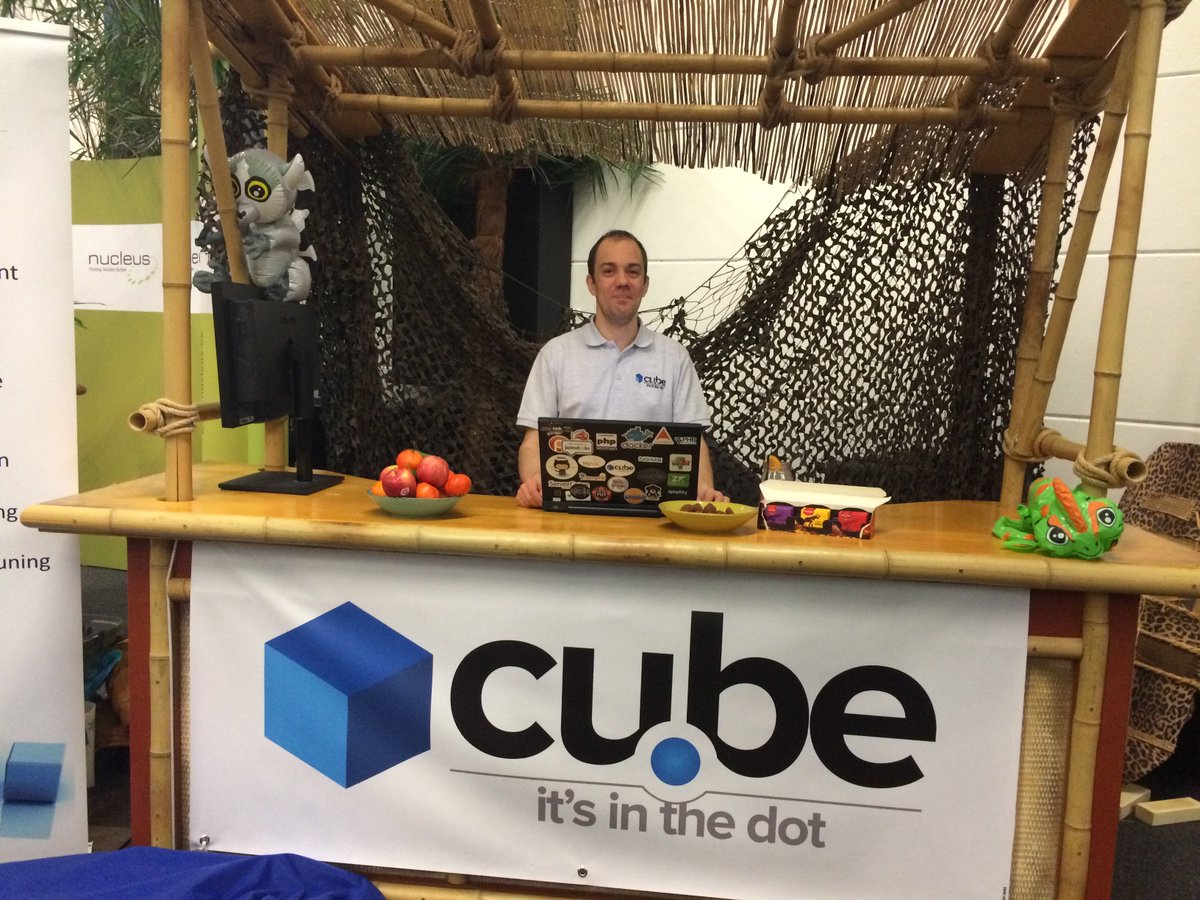 CalEvans's tweet image. .@wimgtr really went overboard on the “Welcome to the Jungle” theme. :)
#phpbnl16