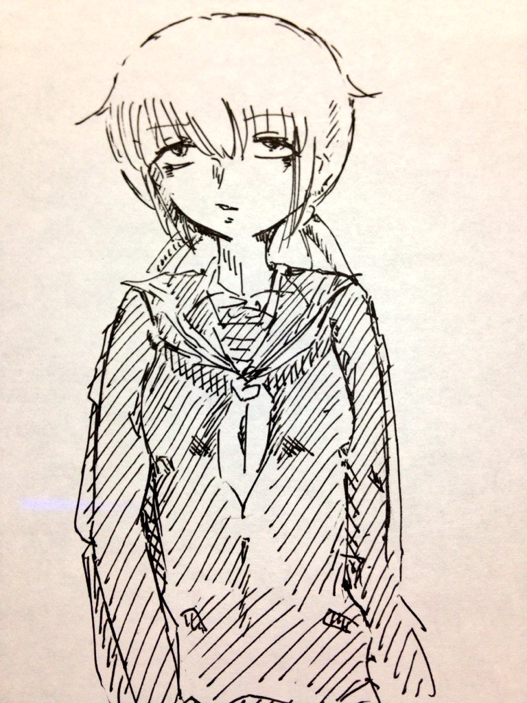 描いてる内に皐月の頭身上がってきちゃったんでもう寝ます 