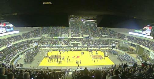 BobGathany's tweet photo. @HSVk12 Cool time-lapse video #LeeGeneral vs #JohnsonJaguars basketball at #VBC https://t.co/WBOk5mVyed https://t.co/fymQyPR9Yb