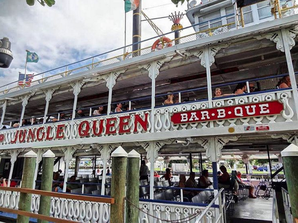 BOceanResort's tweet photo. Care for a cruise? Docked across the street, jump on the @junglequeenriverboat! #BAdventurous https://t.co/4wuO1r5fDA