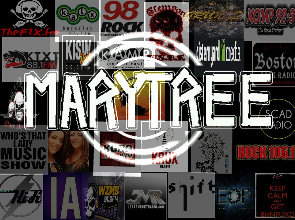 Marytreemusic's tweet photo. #Thankyou
@my98rock @Rock1061 @999KISW @WSBF_FM @KGRGFM @kruxfm @TheRaider881 @panamarhradio @glimmergirl @KALXradio https://t.co/vCBINZzMFa