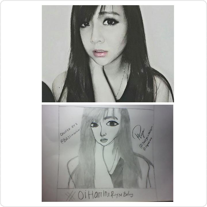 Ekspecially for you <a href="/7essycaAuryn/">Jessyca Auryn</a> 💕 lihat hasil karya aku. Maaf kalo ga mirip 😂~ Godbleeesssss #OiHariIniRynBday