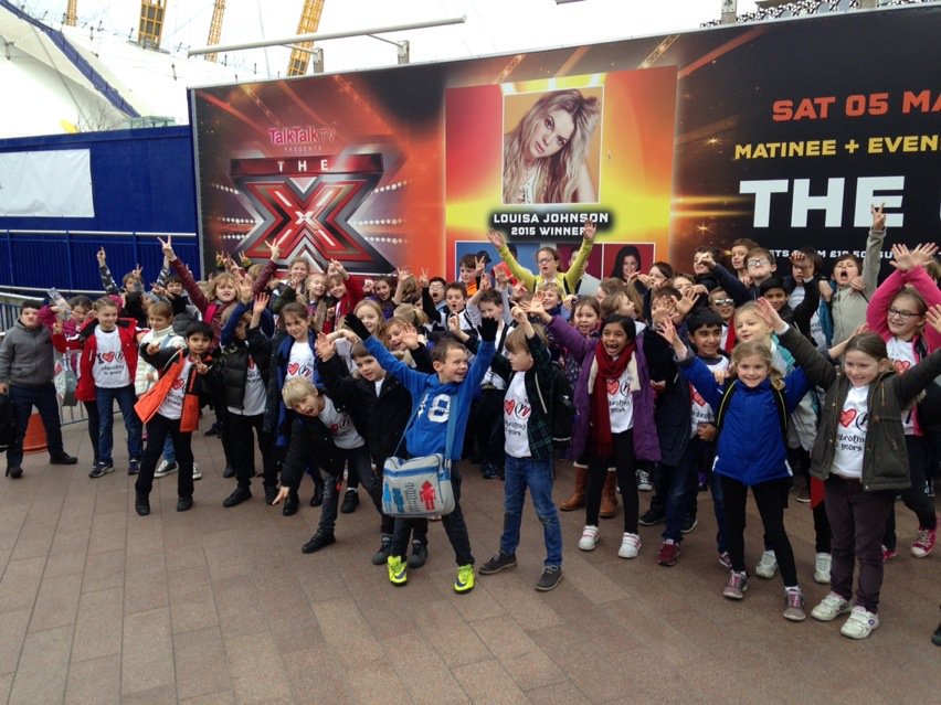 RHMusicDept's tweet photo. Our stars at the O2!!! https://t.co/iQQLIWgBdS