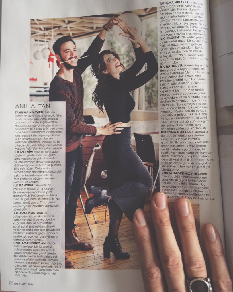 Beni tekrar o günlere götüren <a href="/pelinakil/">Pelin Akil Altan</a> <a href="/eleledergisi/">elele.com.tr</a> ne teşekkür ederim...