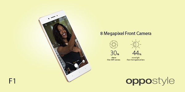 OppoStyleOnline's tweet photo. A selfie lover? With the new OPPO F1 your selfies will look better than ever. https://t.co/bTgF3UsGDn #HelloMetal https://t.co/FAO4ns28Jw