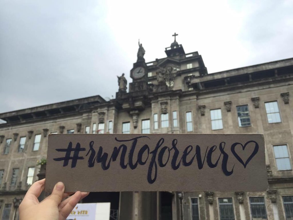 elcrunforlife's tweet photo. Thank you UST for having us today! See you again soon!! #RuntoForever π https://t.co/3JigyyYcko