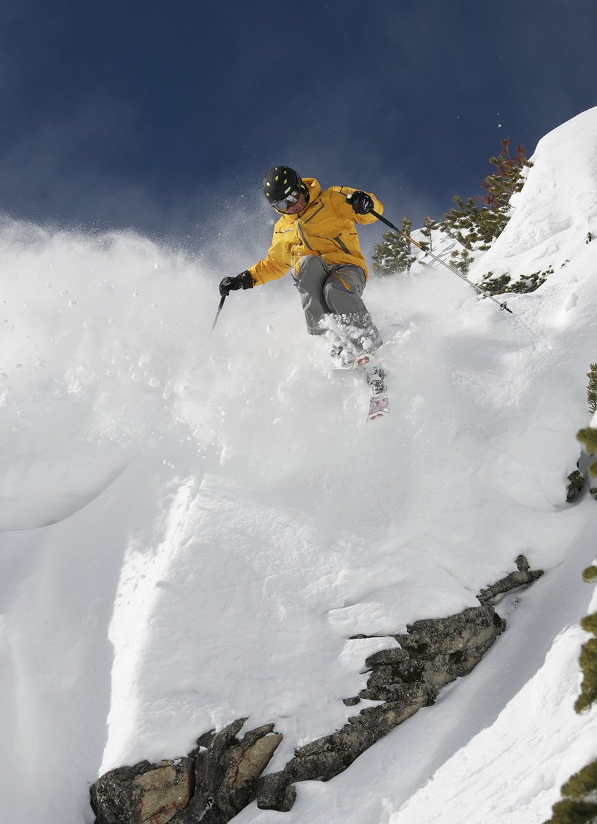 YellowstoneClub's tweet photo. #ScotSchmidt - the pioneer of extreme skiing leads ski tours for members & guests at @yellowstoneclub! #montana https://t.co/G1HeelXLKv