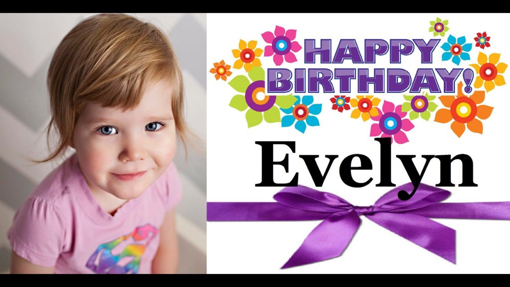 WellnessAyr's tweet photo. Happy Birthday Evelyn! https://t.co/2HSkRxTYYe