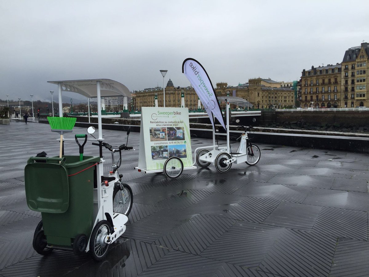 Sweeperbike's tweet photo. Esta mañana hemos estado en Donosti, en el tercer foro sobre Movilidad Eléctrica. #movilidadsostenible #limpieza https://t.co/qFy8AYwy84