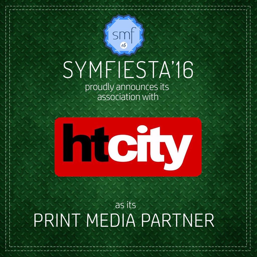 SymFiesta's tweet photo. Aaaand our #PrintMedia partner is : @htcity !!
#OneForTheGameChangers #sponsors #festfever #revelations https://t.co/OcZSLhmzQO
