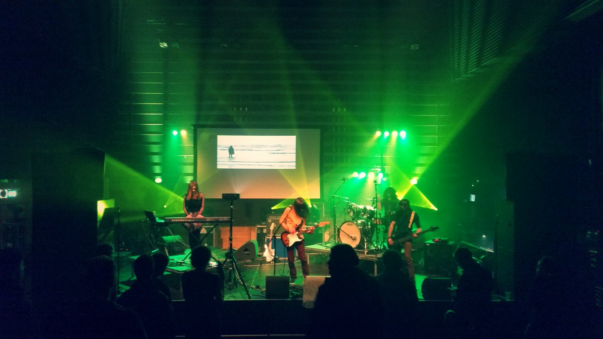 HHE_band's tweet photo. Pic from one of our gigs on last tour...
#ESNS2016 #HHE #BandOnTour
#PhilophobiaTour #Eurosonic #Vrijdag https://t.co/Tki7zuYVb9