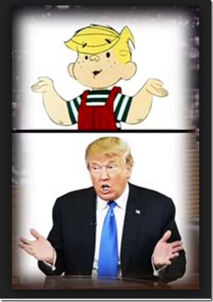 Donald Trump as a cartoon child CZ5HbXDWIAA95bw