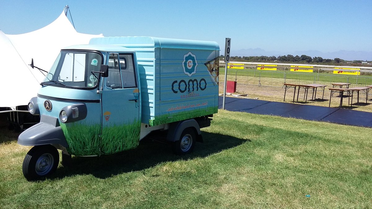 Como ready &amp; set fot the J&amp;B Met!
And it's going to be fun...
 <a href="/ZomatoSA/">Zomato South Africa</a> @VAFoodMarket @CTFoodTrucks