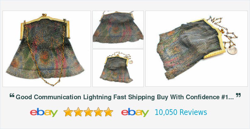 JewelryLadyChic's tweet photo. Art Deco Whiting & Davis #Flapperpurse Enamel Dresden Mesh Antique Bag #Handbag #EveningBag https://t.co/LWankXYmzC? https://t.co/iiW4mcb4UJ