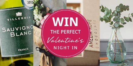 Retweet + follow us <a href="/NakedWines/">Naked Wines UK</a> @ameliarope @rubywolfflowers to win chocolates, flowers, fizz + a vase! #Valentines
