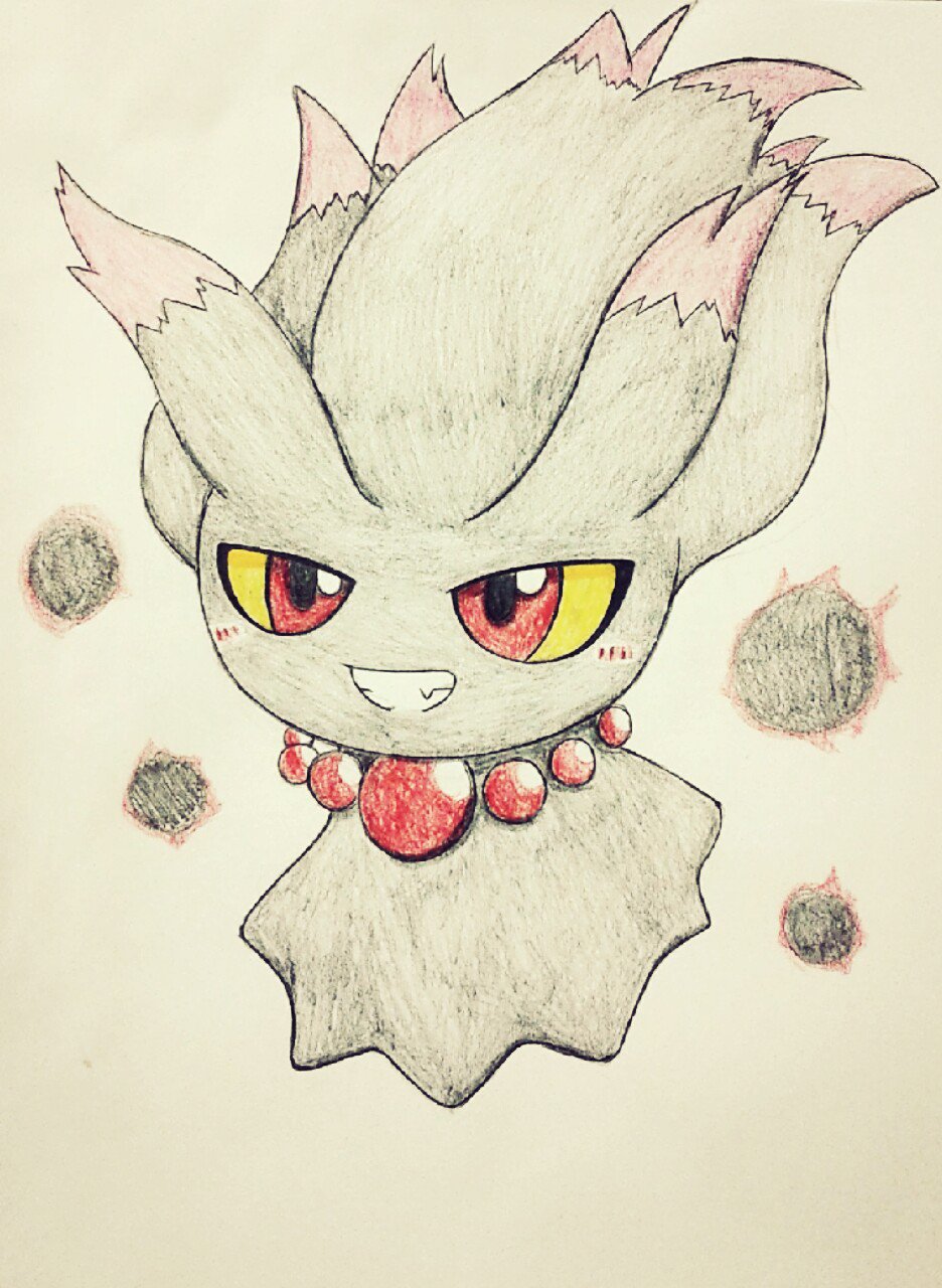リュウ Mr 可愛いお化けにご用心 ポケモン版深夜の真剣お絵描き60分一本勝負 ポケモン版 ポケモン T Co Vvydedizx2 Twitter