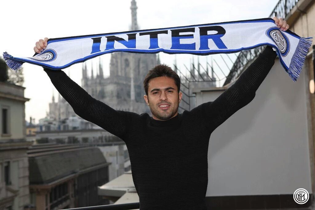 InterClubIndo's tweet image. Selamat datang di FC Internazionale Eder @Edercitadin7. Kami akan mendukungmu!!! #ForzaINTER