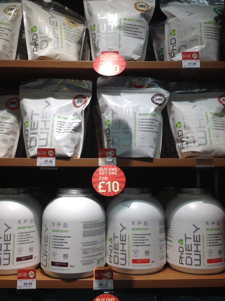 HB_IlfordHighRd's tweet photo. #GreatDeals on all #PhDSupplements, plus giving away a #LimitedSupply of #VMX & #TricellWhey when purchasing #PhD πͺπ https://t.co/bUNY1tJBWJ