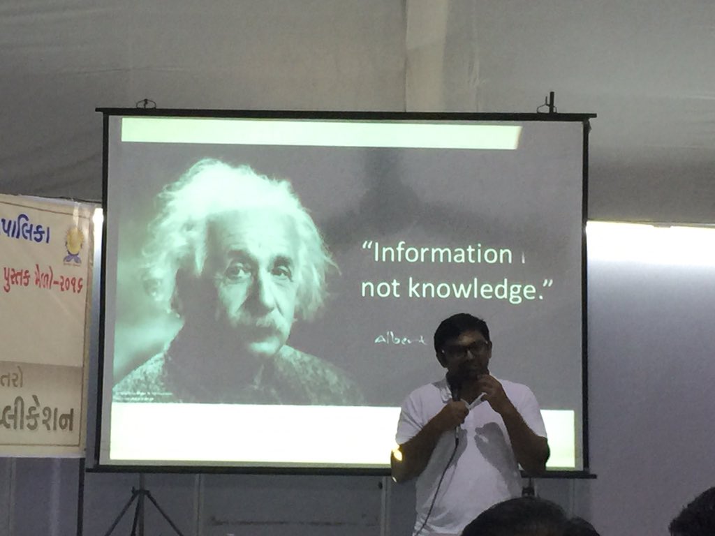 sachibk's tweet photo. @chheplo talking about learning through digital application and Internet  Surat city bookfair #India2016 https://t.co/QxbLKMpNQz