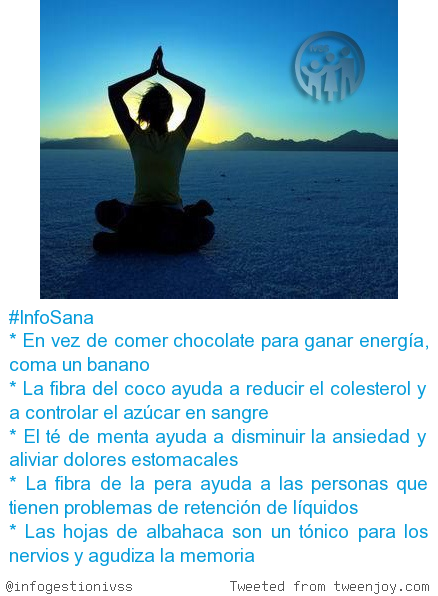 infogestionivss's tweet photo. #INFOSANA #VidaSaludable #CalidaddeVida https://t.co/woKHtBb6Wj
