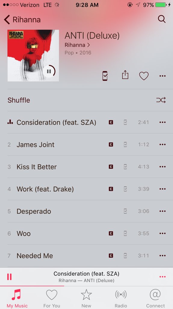 #Rihanna does it again 🔥🔥🔥 #Anti