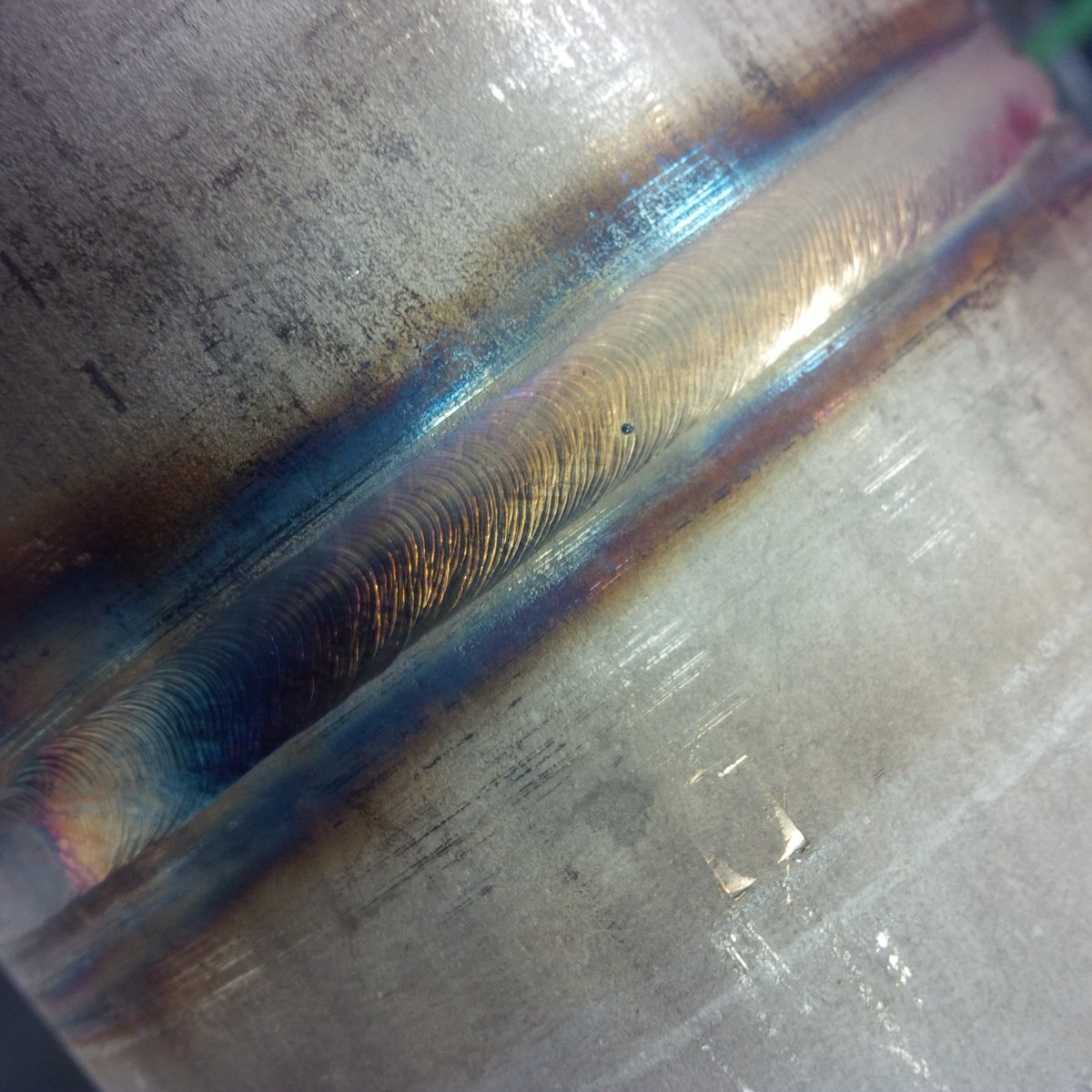 froniuswelding's tweet image. Plasma welding on 316 stainless pipe. U Groove Butt joint with ER316L Filler metal.  #MagicWave 4000