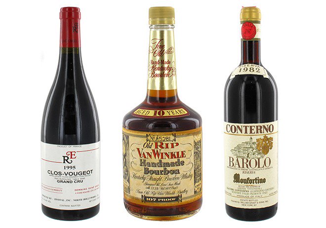WallysAuction's tweet photo. 2 days remain to bid! The January online only auction closes Sunday https://t.co/auMrkG3kmb #PappyVanWinkle #barolo https://t.co/m2m99WwjEY