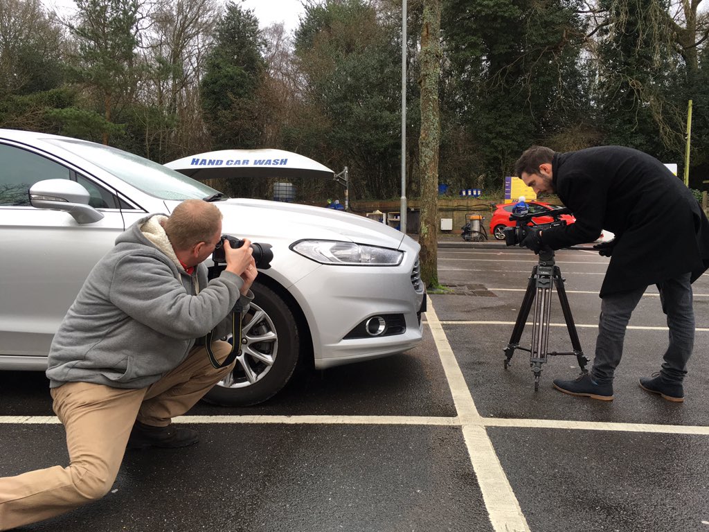 curtis_hutch's tweet photo. Still shooting the #Mondeo #Echoboost video with the @MetropolisMM video crew. https://t.co/FOiG94q8jB
