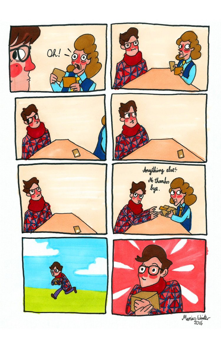 A comic about something that happened to me a couple days ago <3