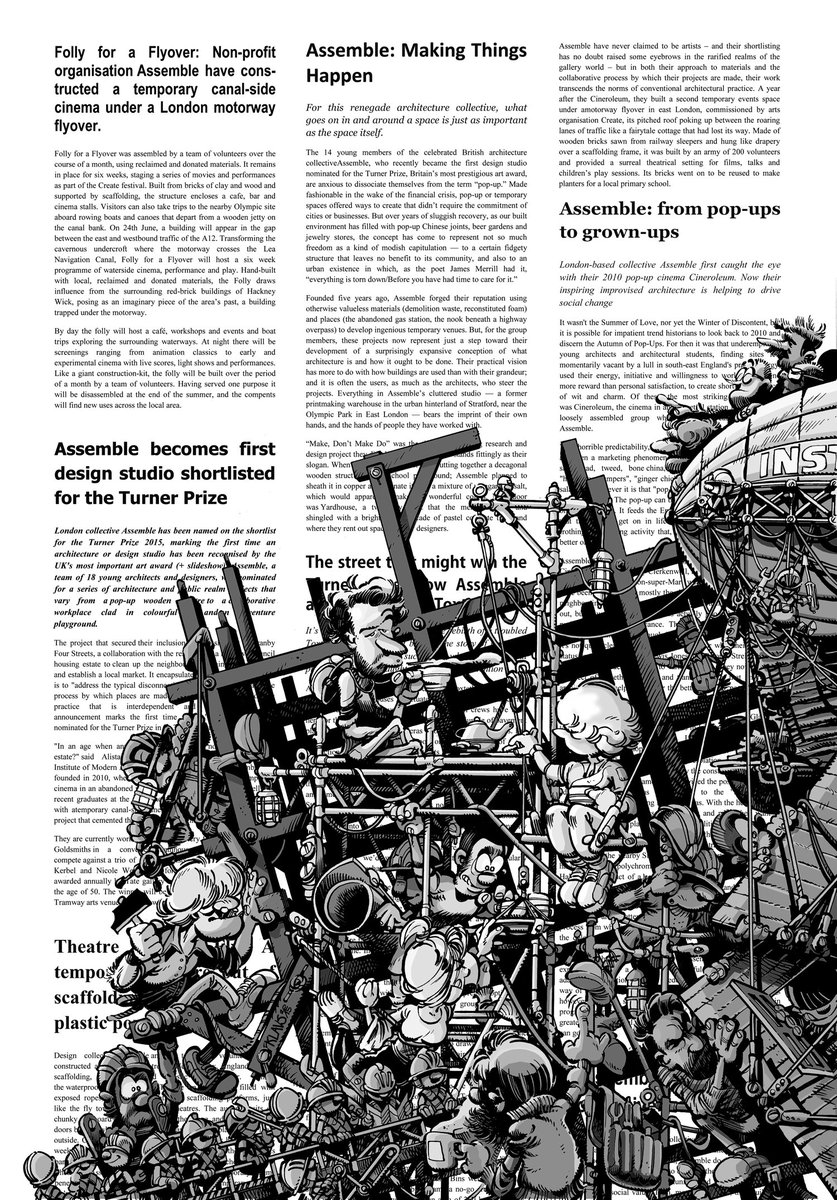klaustoon's tweet photo. 'The Power of Many', Interview with #TurnerPrize Winners #Asemble by @GonzaloHerrero in @a10 https://t.co/yCAUnJK6dR https://t.co/axAGtxJVCd