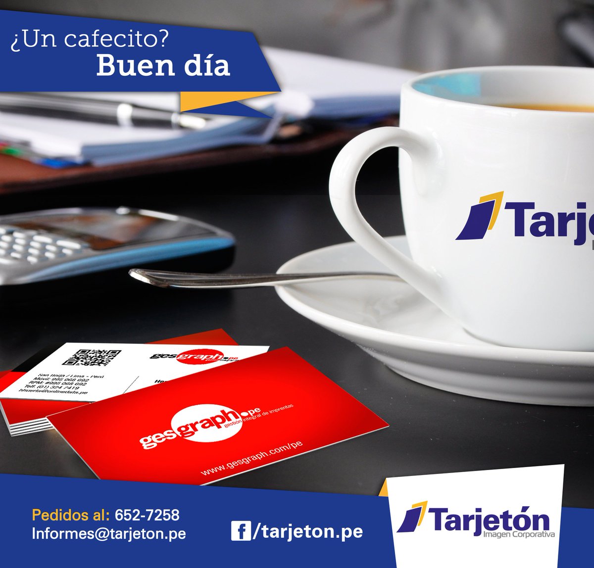 tarjetonpe's tweet photo. ¿Un #Cafe? Disfrútalo para continuar el día! Más #éxito #Marketing. https://t.co/wukKSEPt0Y