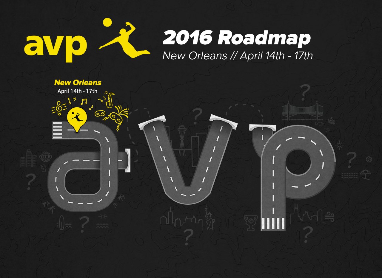 AVP Schedule (as the dates are released) Volley Talk