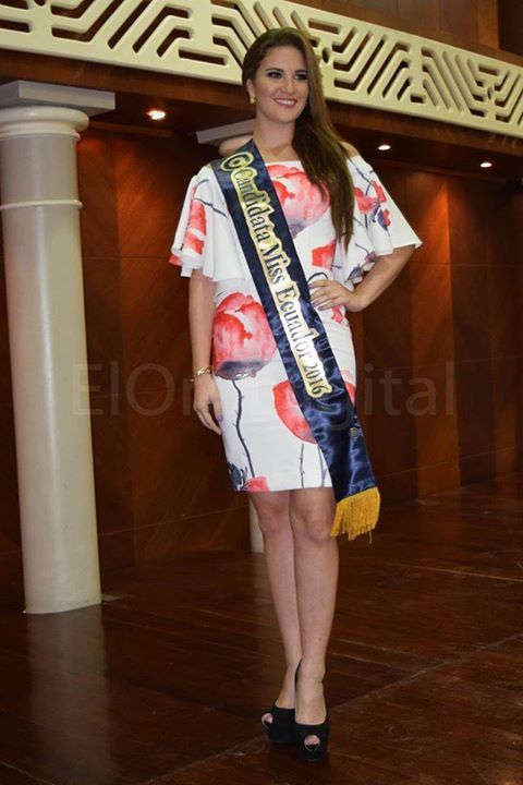 Las candidatas a Miss Ecuador 2016 en la entrega de bandas - Página 2 CZ5XymSWQAIi2hE